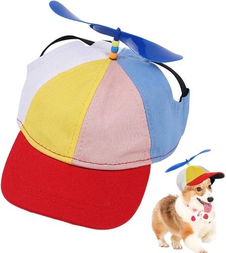 Dog propeller hat with ear - hat,